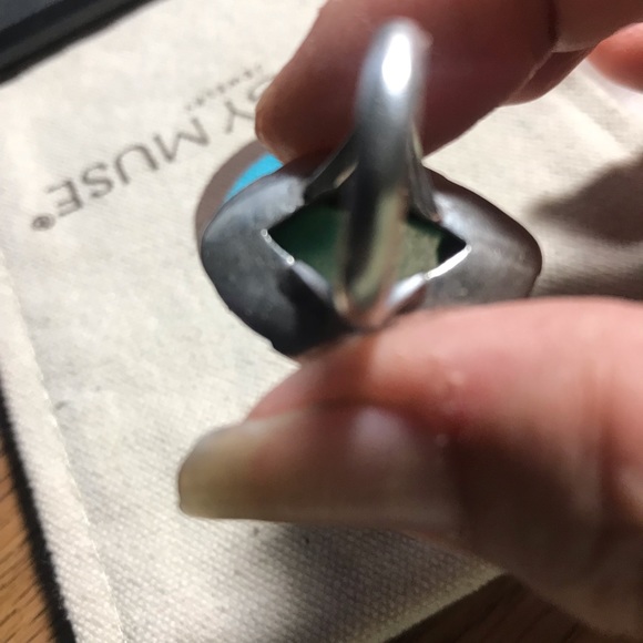 Opal Sterling ring - Picture 3 of 3